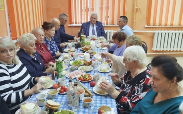 Встреча с Советом ветеранов!