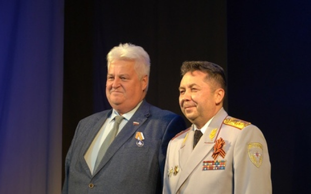 Участие в торжественном мероприятии, посвященному Дню пожарной охраны России