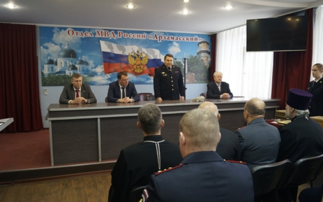 Участие в торжественном мероприятии, посвященном Дню сотрудника органов внутренних дел Российской Федерации