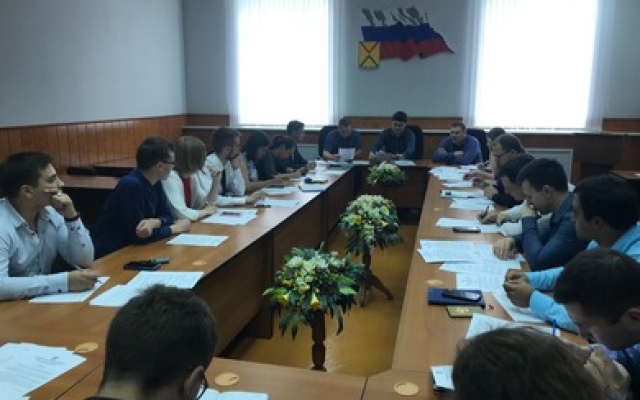 Избрание председателя Молодежной палаты при городской Думе городского округа город Арзамас